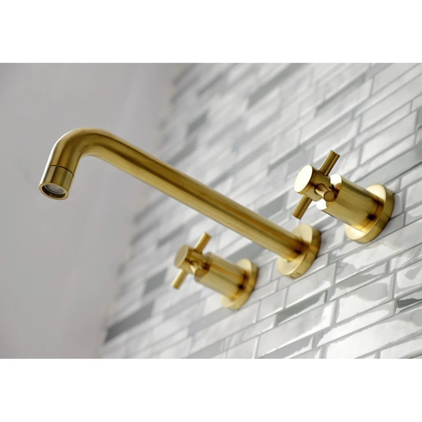 Kingston Brass Concord Two Handles Wall Mount Roman Tub Faucet