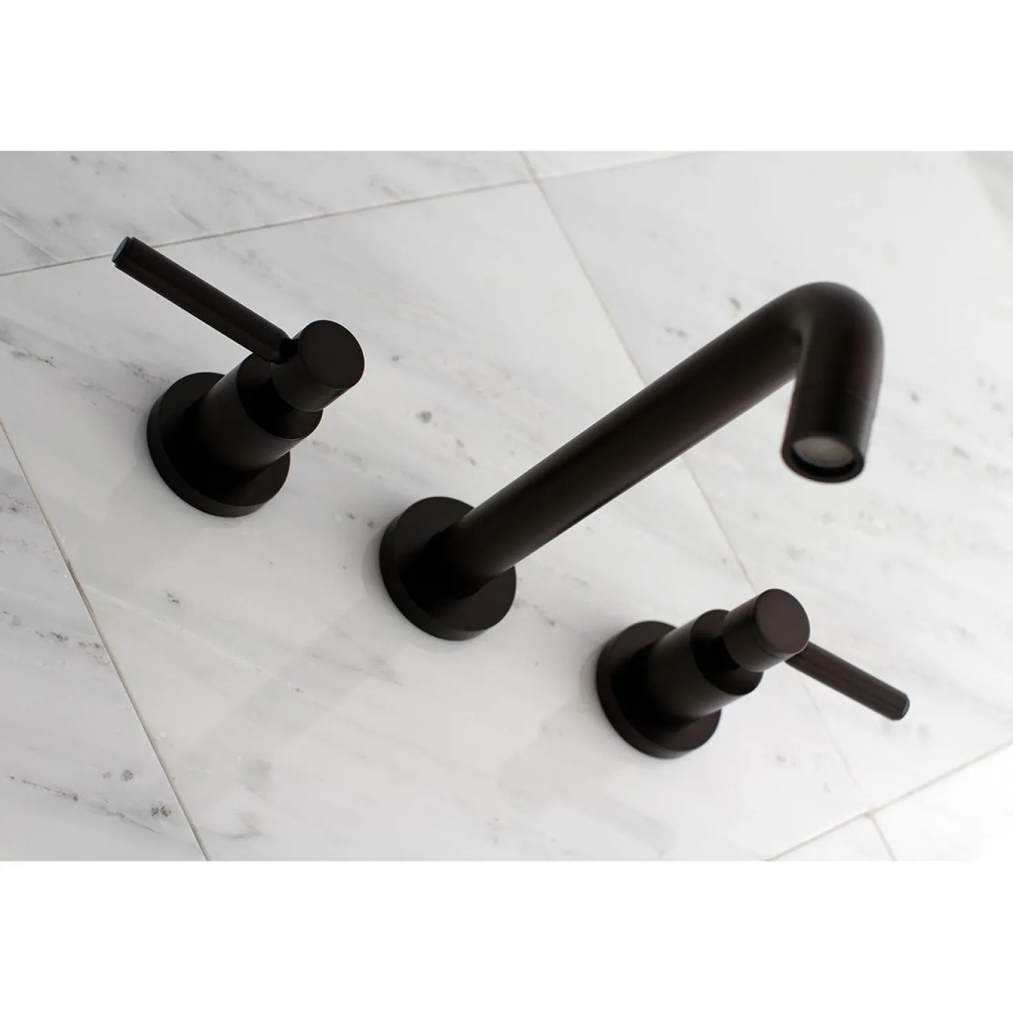 Kingston Brass Concord Two-Handle Wall Mount Roman Tub Faucet