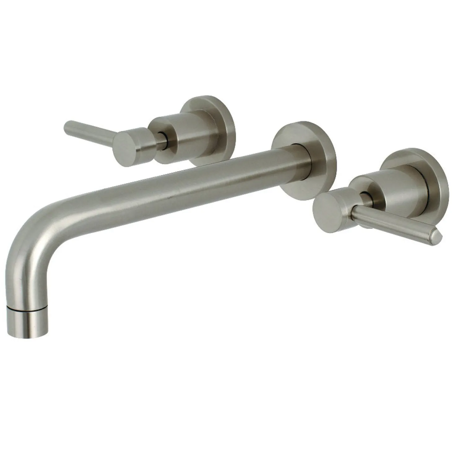 Kingston Brass Concord Two-Handle Wall Mount Roman Tub Faucet