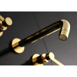 Kingston Brass Concord Two-Handle Wall Mount Roman Tub Faucet