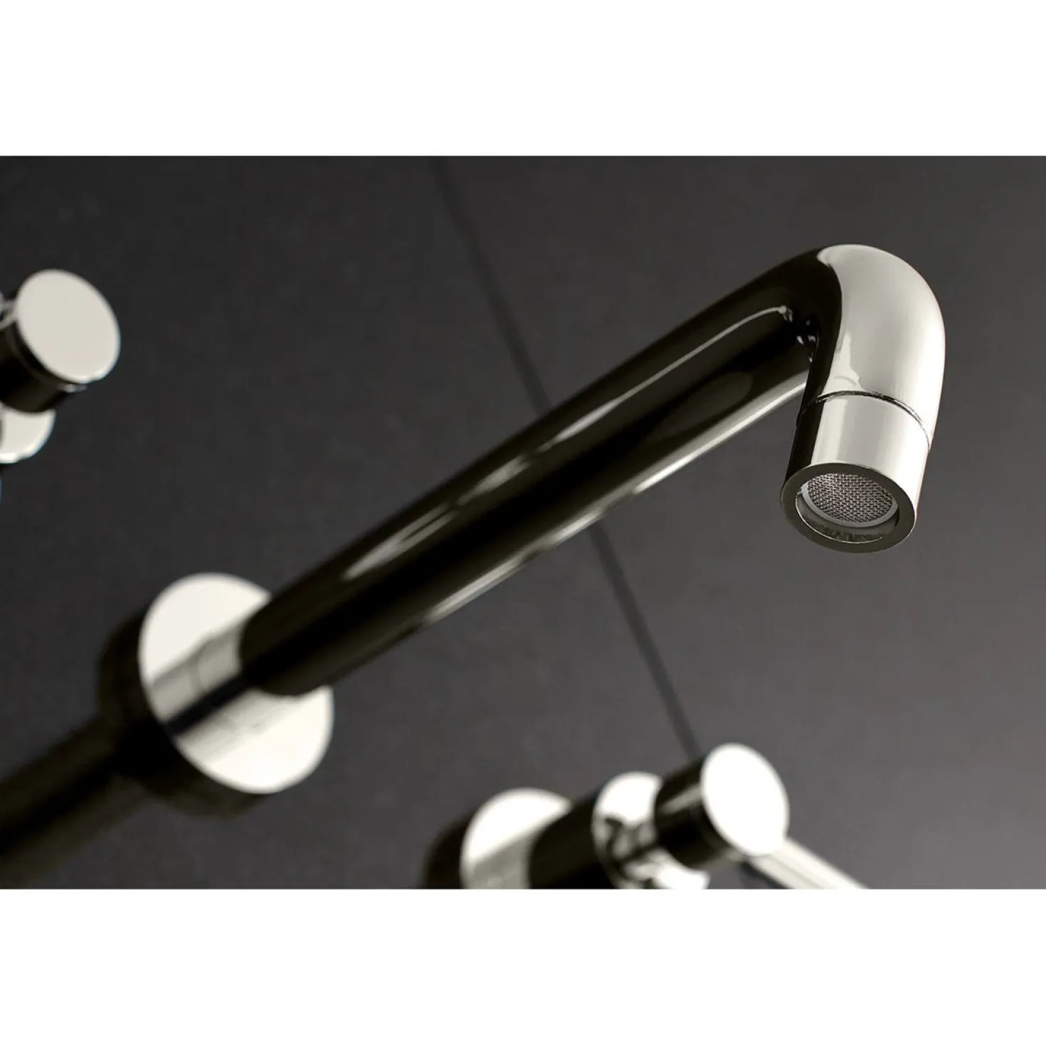 Kingston Brass Concord Two-Handle Wall Mount Roman Tub Faucet