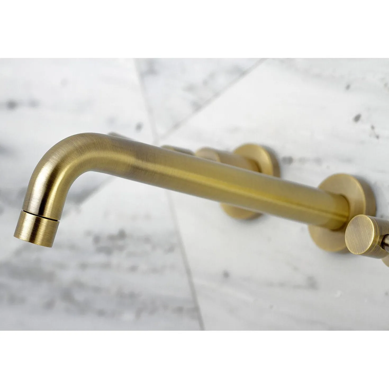 Kingston Brass Concord Two-Handle Wall Mount Roman Tub Faucet