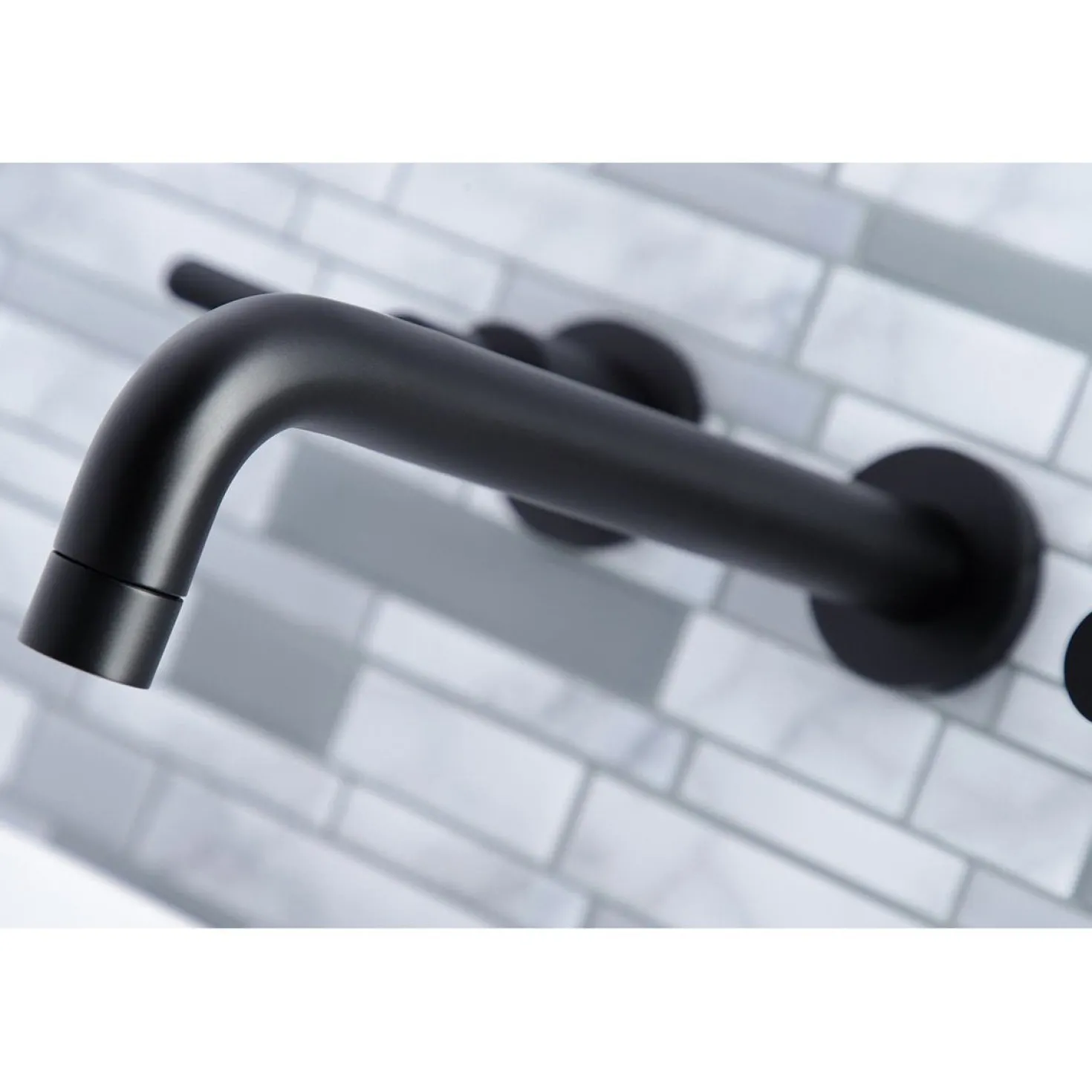 Kingston Brass Concord Two-Handle Wall Mount Roman Tub Faucet