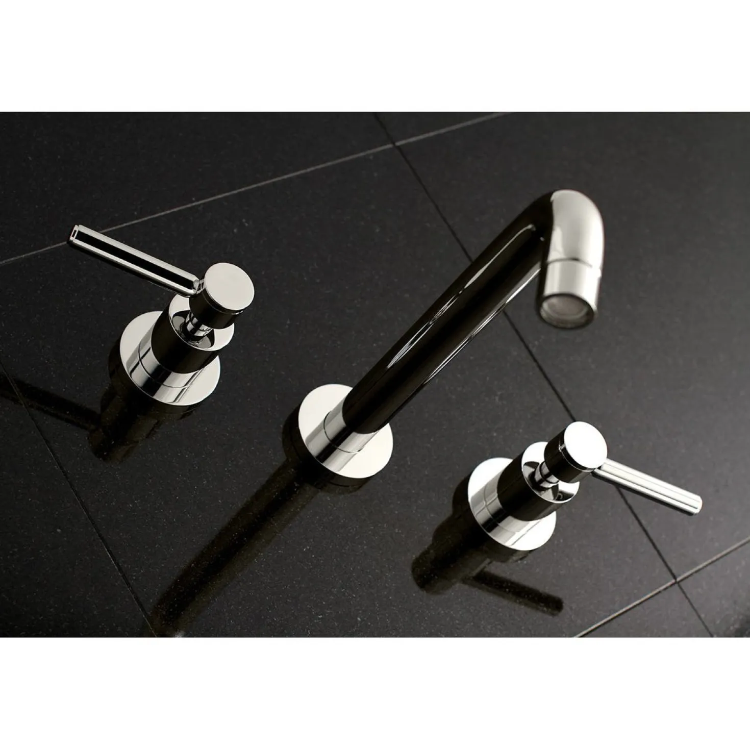 Kingston Brass Concord Two-Handle Wall Mount Roman Tub Faucet