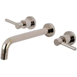 Kingston Brass Concord Two-Handle Wall Mount Roman Tub Faucet