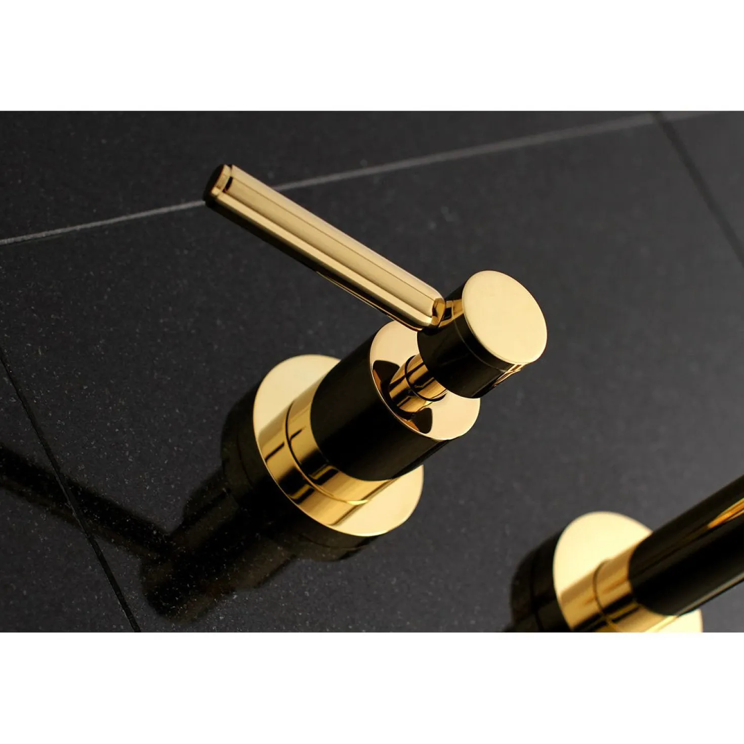 Kingston Brass Concord Two-Handle Wall Mount Roman Tub Faucet