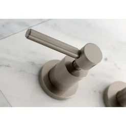Kingston Brass Concord Two-Handle Wall Mount Roman Tub Faucet