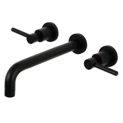Kingston Brass Concord Two-Handle Wall Mount Roman Tub Faucet