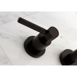 Kingston Brass Concord Two-Handle Wall Mount Roman Tub Faucet