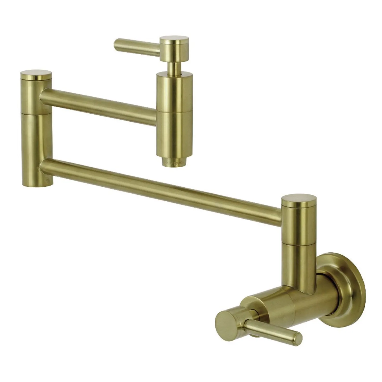 Kingston Brass Concord Wall Mount Single Hole Pot Filler Kitchen Faucet
