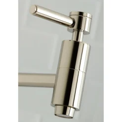 Kingston Brass Concord Wall Mount Single Hole Pot Filler Kitchen Faucet