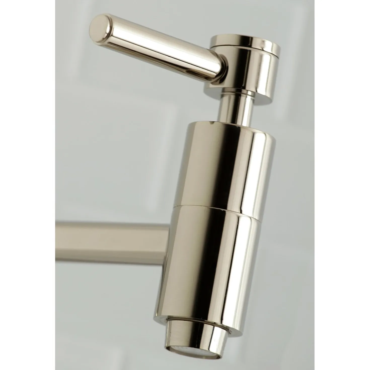 Kingston Brass Concord Wall Mount Single Hole Pot Filler Kitchen Faucet