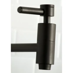 Kingston Brass Concord Wall Mount Single Hole Pot Filler Kitchen Faucet
