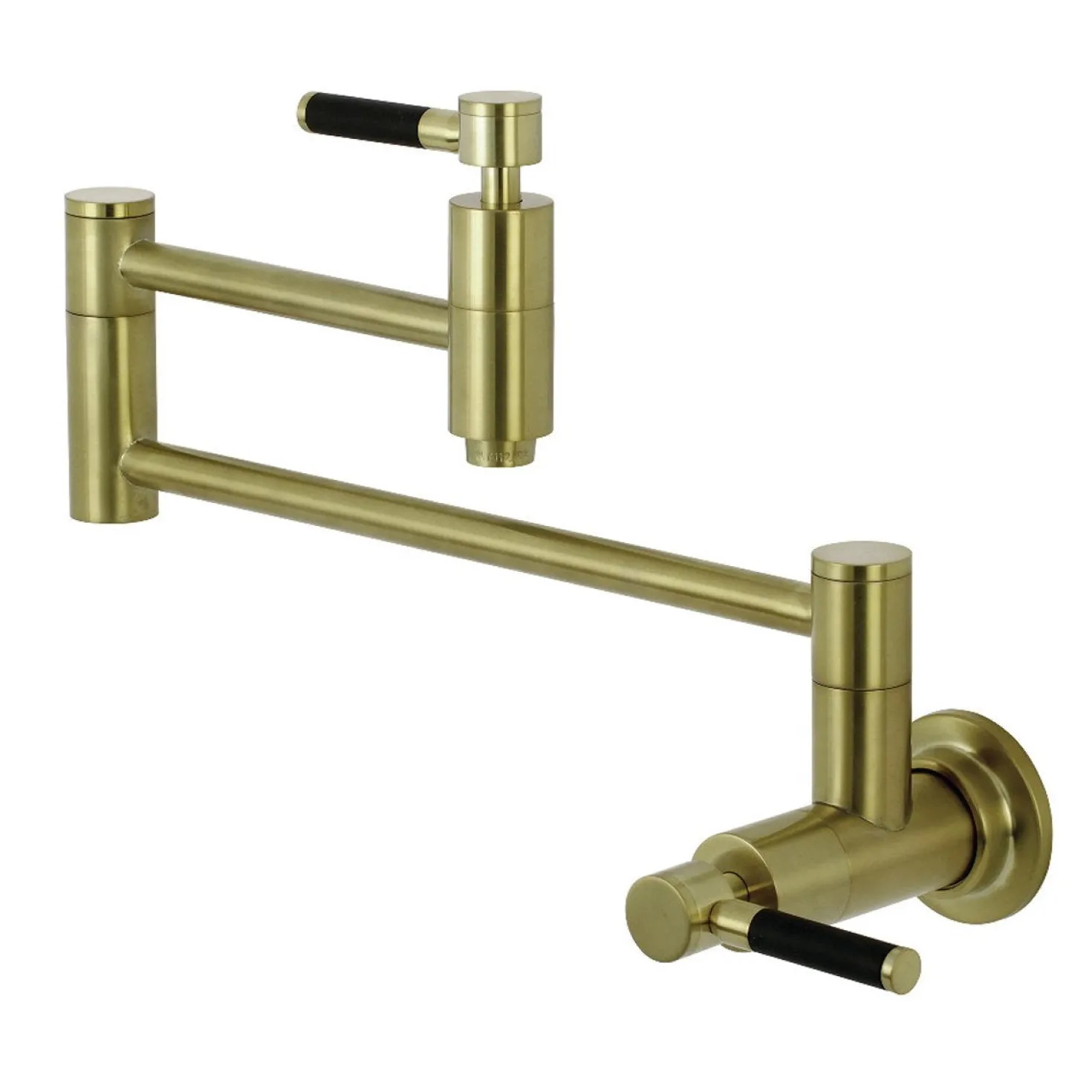 Kingston Brass Concord Wall Mount Pot Filler Kitchen Faucet