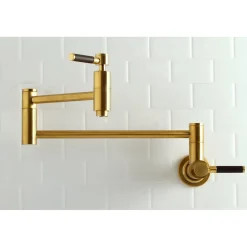 Kingston Brass Concord Wall Mount Pot Filler Kitchen Faucet