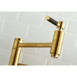 Kingston Brass Concord Wall Mount Pot Filler Kitchen Faucet