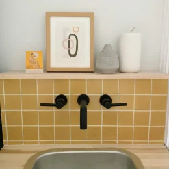 Kingston Brass Concord Wall Mount 2-Handle Bathroom Faucet
