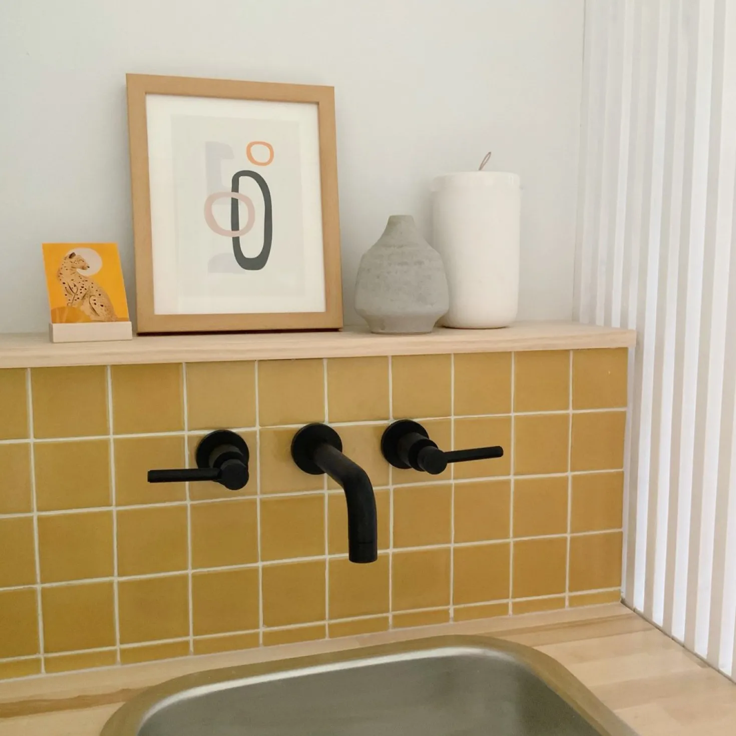 Kingston Brass Concord Wall Mount 2-Handle Bathroom Faucet
