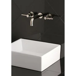 Kingston Brass Concord Wall Mount 2-Handle Bathroom Faucet