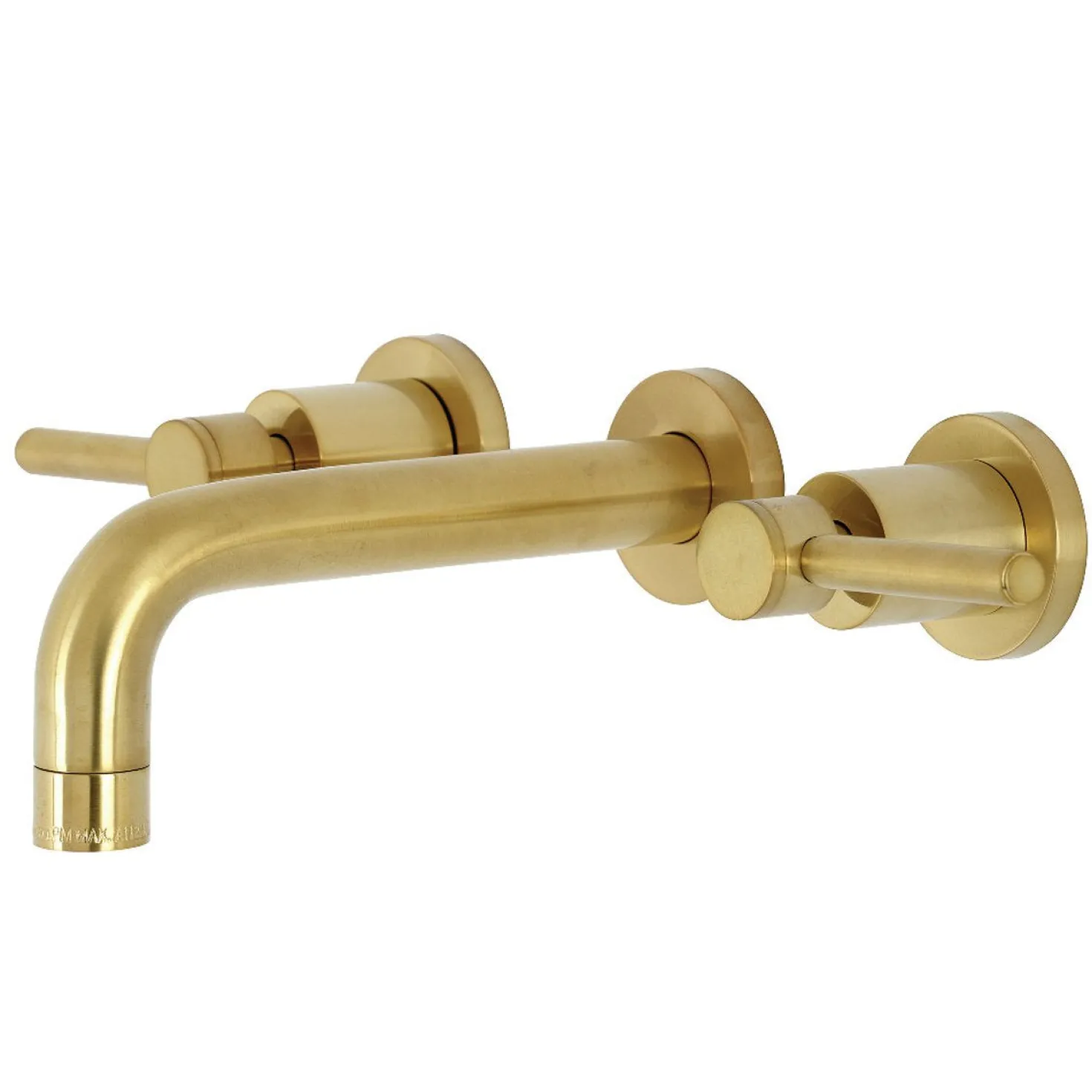 Kingston Brass Concord Wall Mount 2-Handle Bathroom Faucet