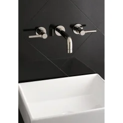 Kingston Brass Concord Wall Mount 2-Handle Bathroom Faucet