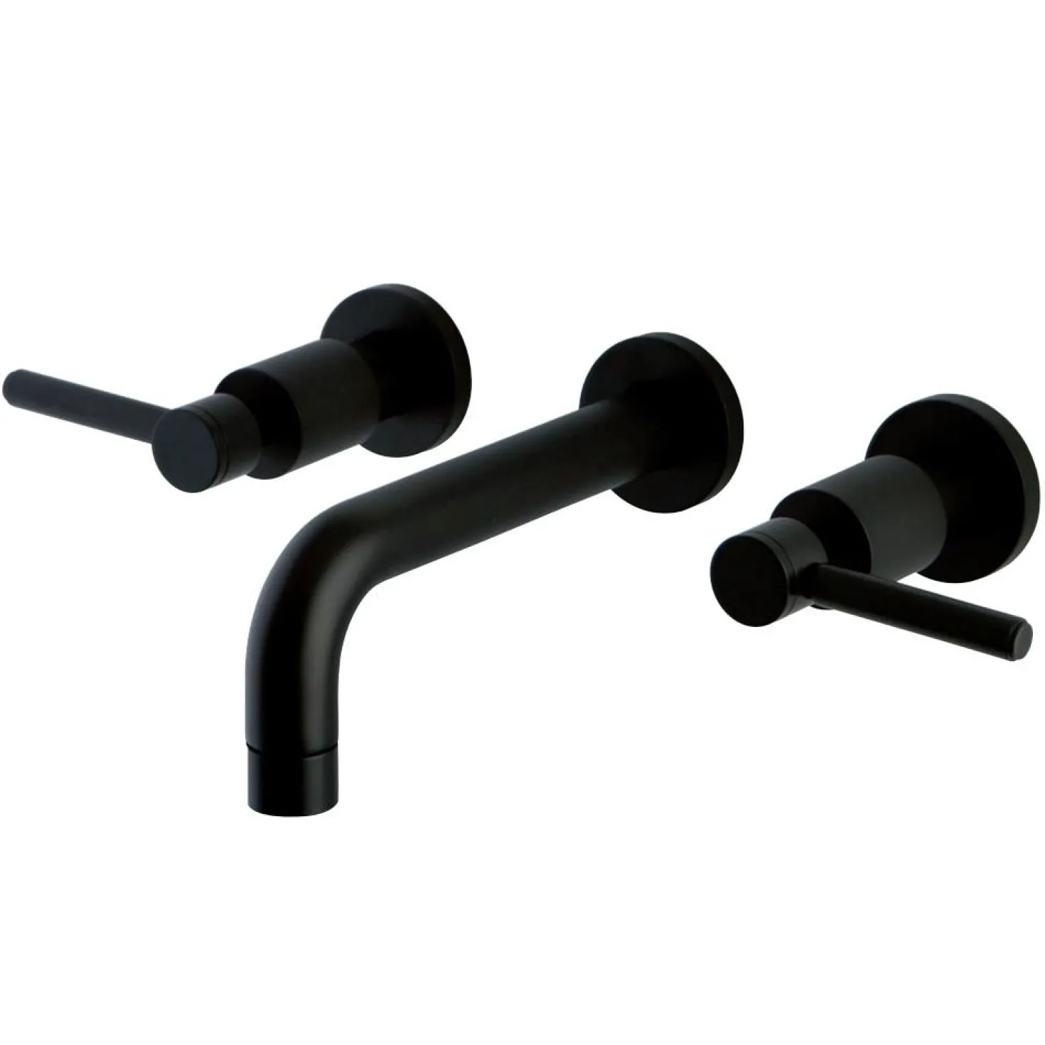 Kingston Brass Concord Wall Mount 2-Handle Bathroom Faucet