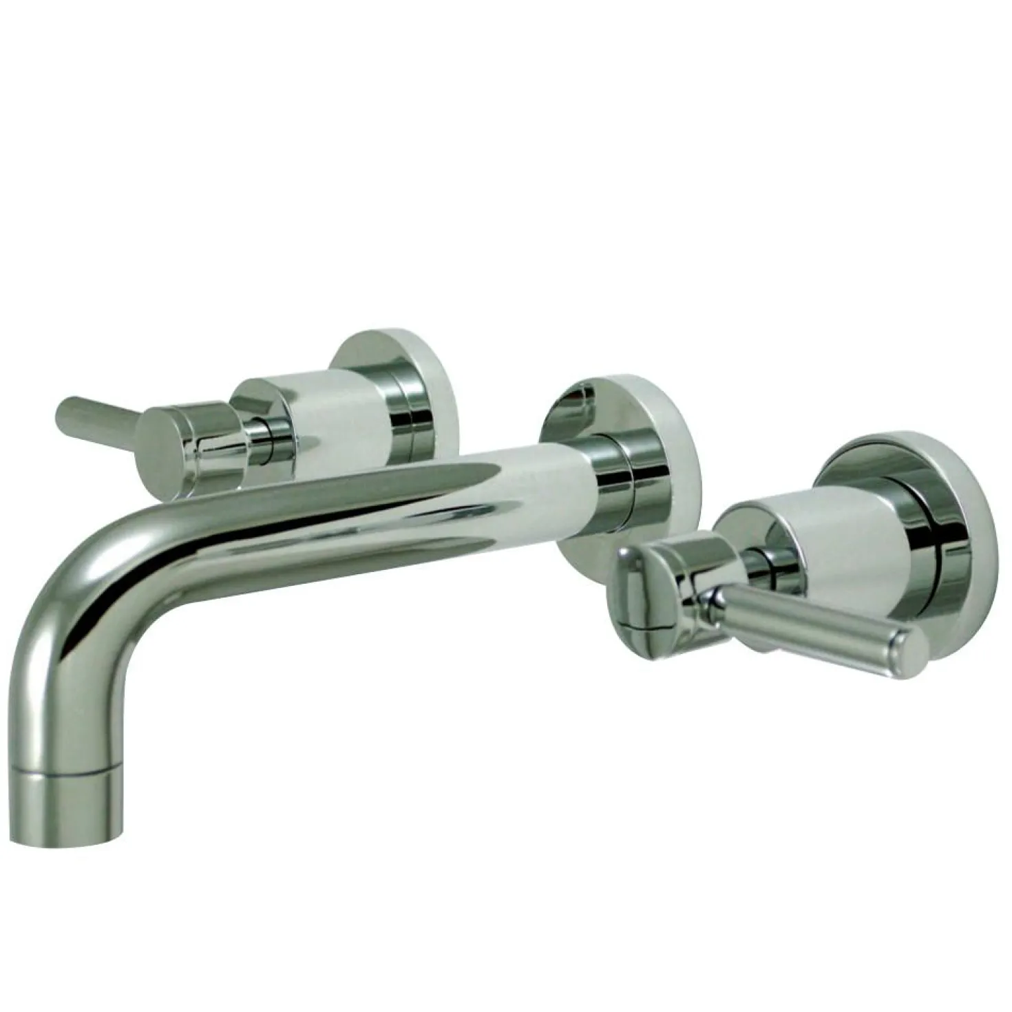 Kingston Brass Concord Wall Mount 2-Handle Bathroom Faucet