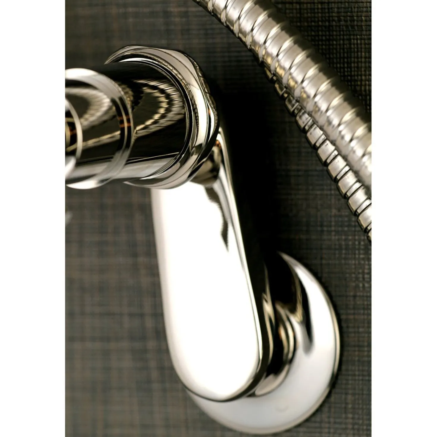 Kingston Brass Concord Wall Mount Tub Filler with Hand Shower