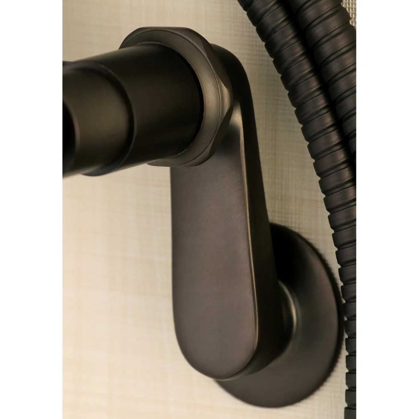 Kingston Brass Concord Wall Mount Tub Filler with Hand Shower