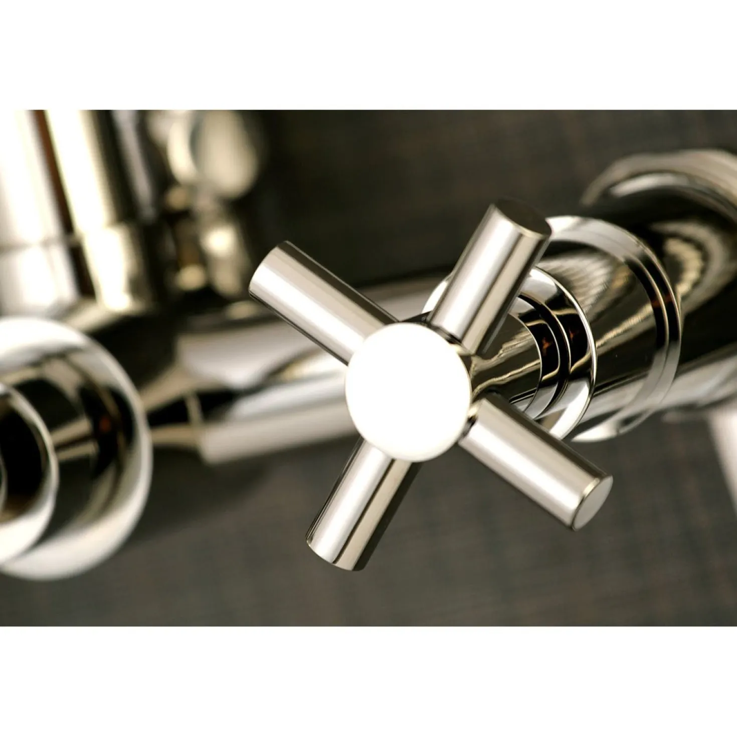 Kingston Brass Concord Wall Mount Tub Filler with Hand Shower