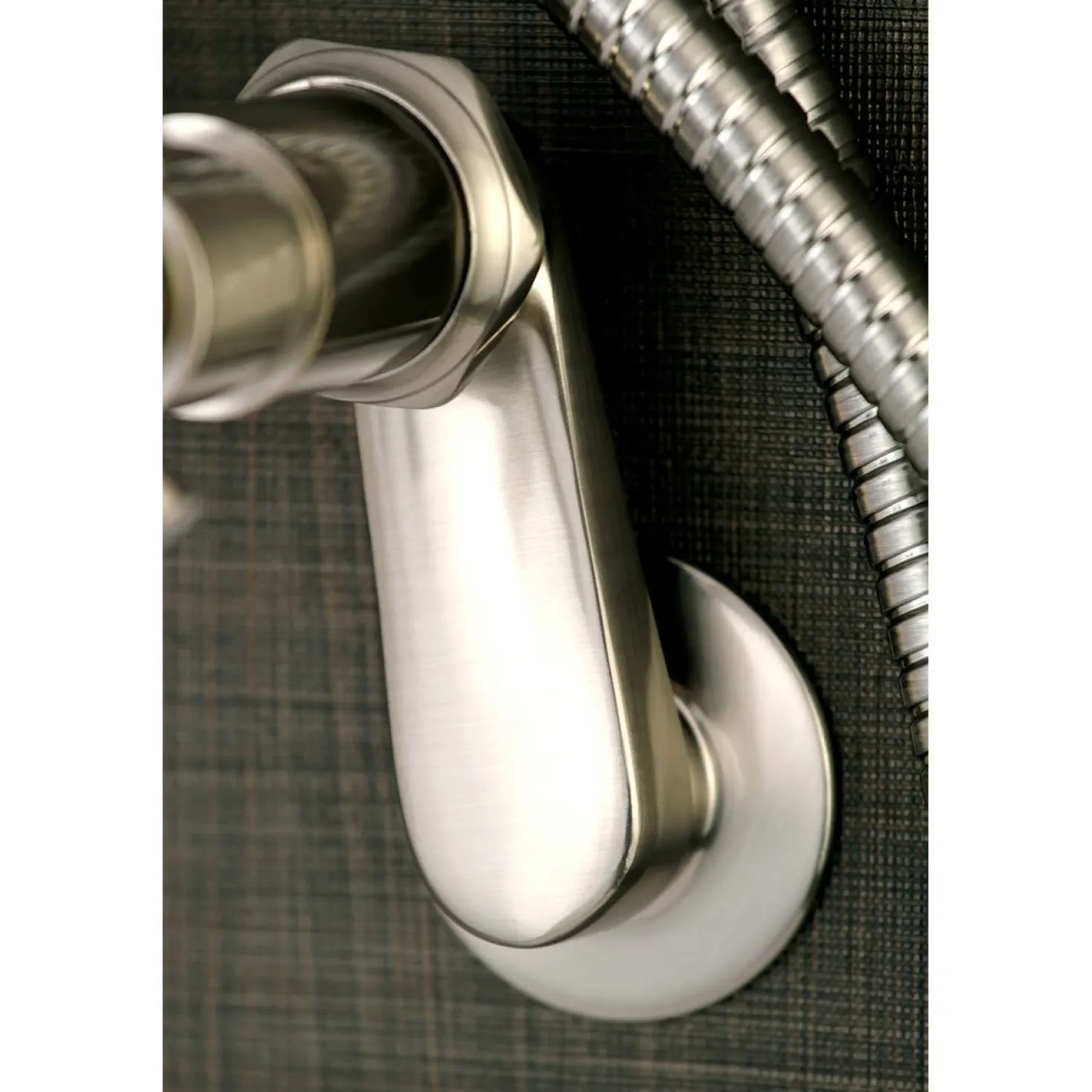 Kingston Brass Concord Wall Mount Tub Filler with Hand Shower