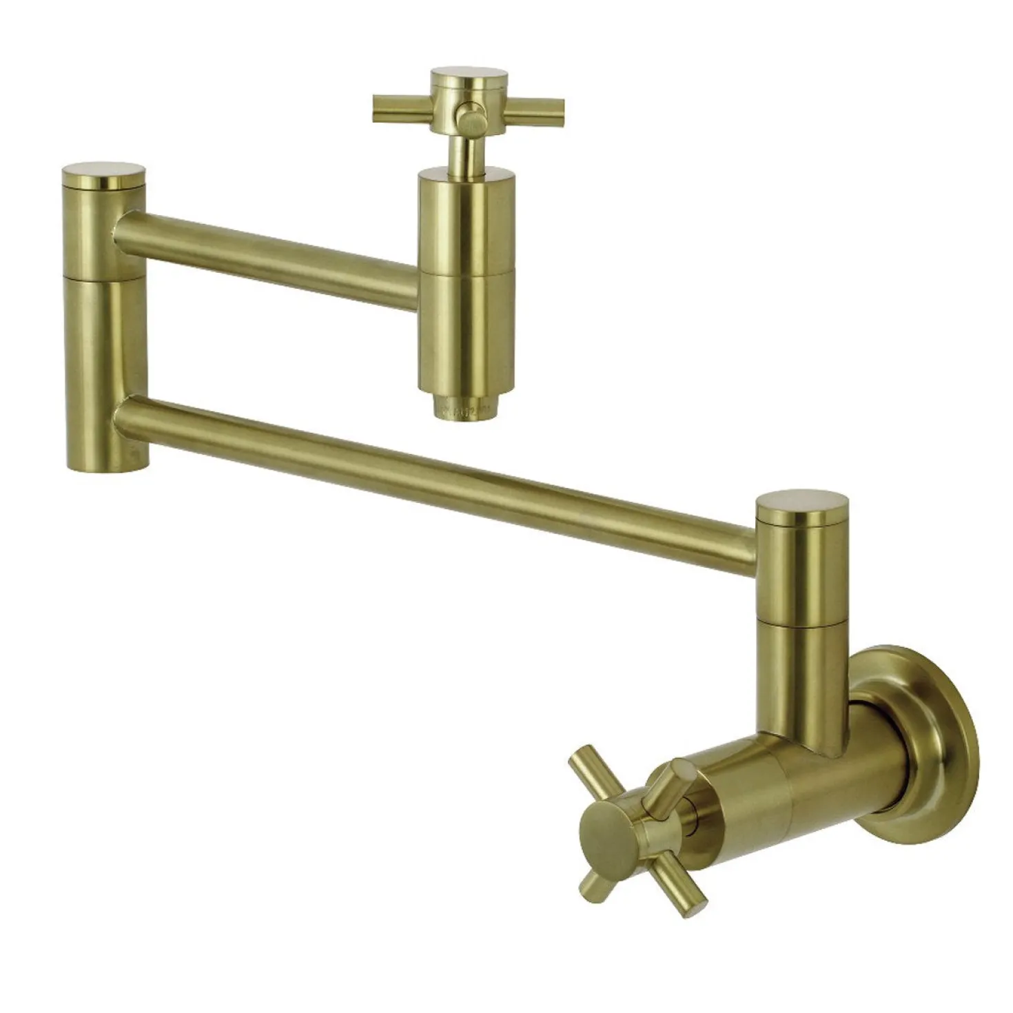 Kingston Brass Concord Wall Mount Single-Hole Pot Filler Kitchen Faucet