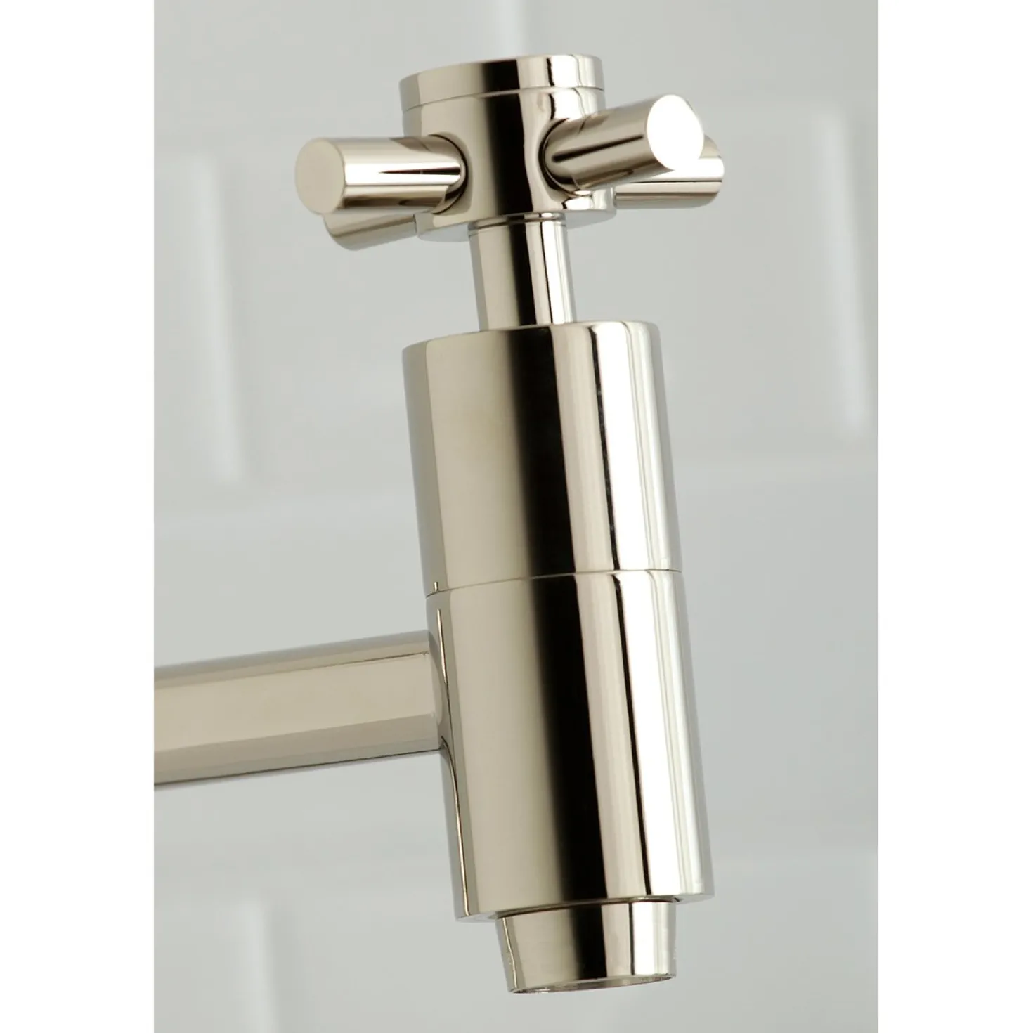 Kingston Brass Concord Wall Mount Single-Hole Pot Filler Kitchen Faucet