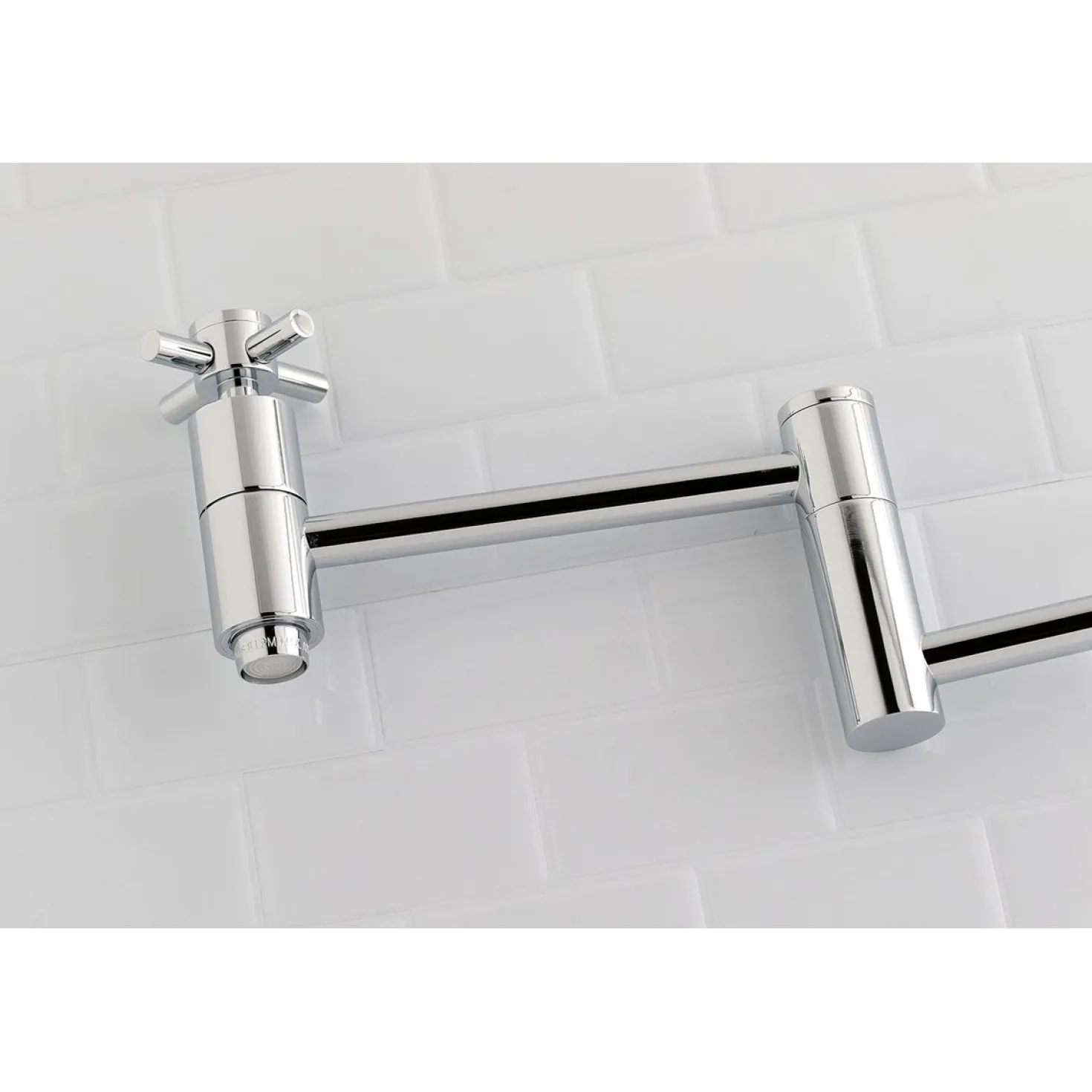Kingston Brass Concord Wall Mount Single-Hole Pot Filler Kitchen Faucet