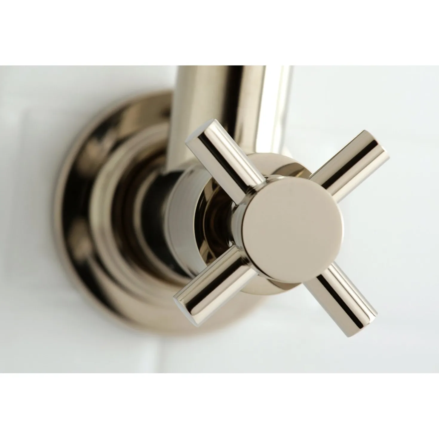 Kingston Brass Concord Wall Mount Single-Hole Pot Filler Kitchen Faucet