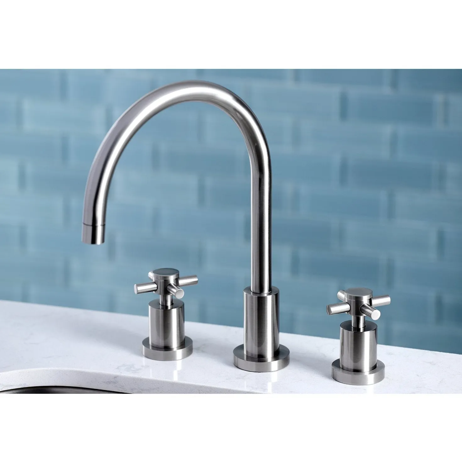 Kingston Brass Concord Widespread 3-Hole Kitchen Faucet