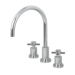 Kingston Brass Concord Widespread 3-Hole Kitchen Faucet