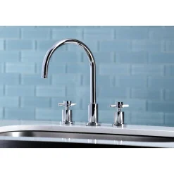 Kingston Brass Concord Widespread 3-Hole Kitchen Faucet