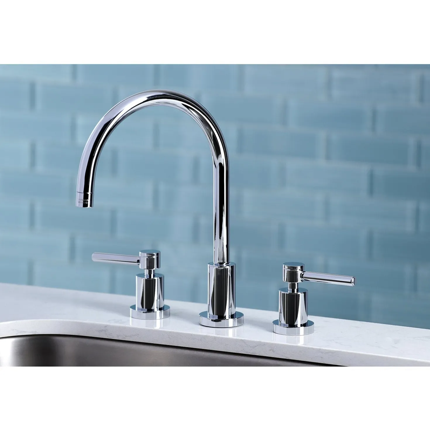 Kingston Brass Concord Widespread Kitchen Faucet