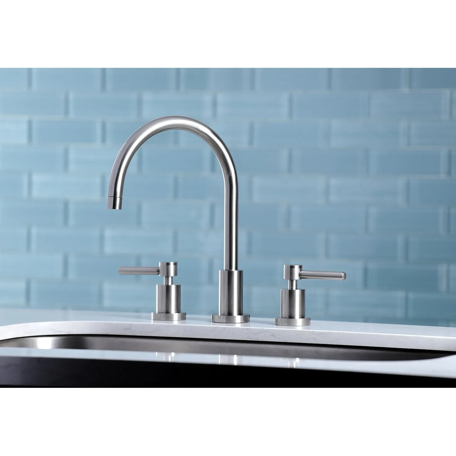 Kingston Brass Concord Widespread Kitchen Faucet