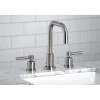 Kingston Brass Concord Widespread Bathroom Faucet with Brass Pop-Up