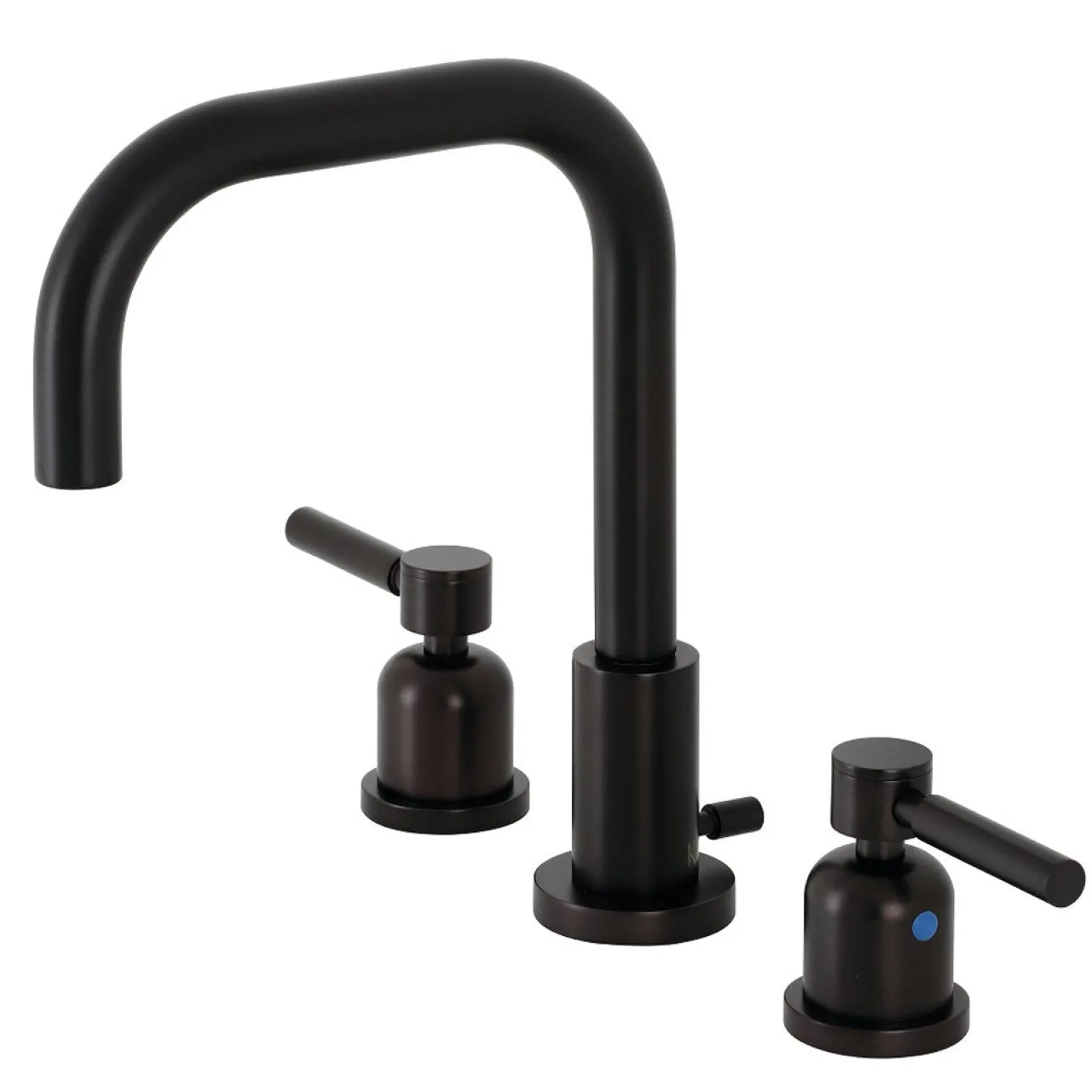 Kingston Brass Concord Widespread Bathroom Faucet with Brass Pop-Up