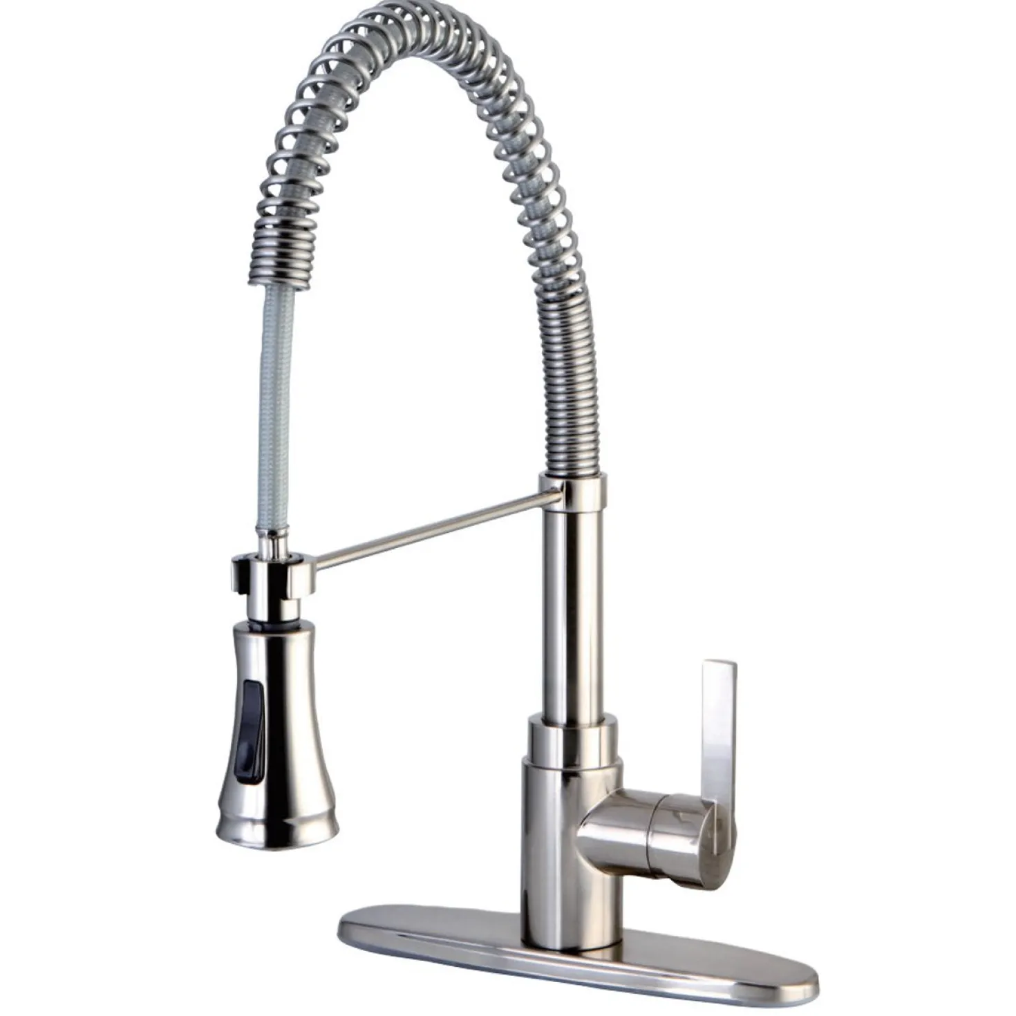 Kingston Brass Continental Gourmetier Single-Handle Pre-Rinse Kitchen Faucet