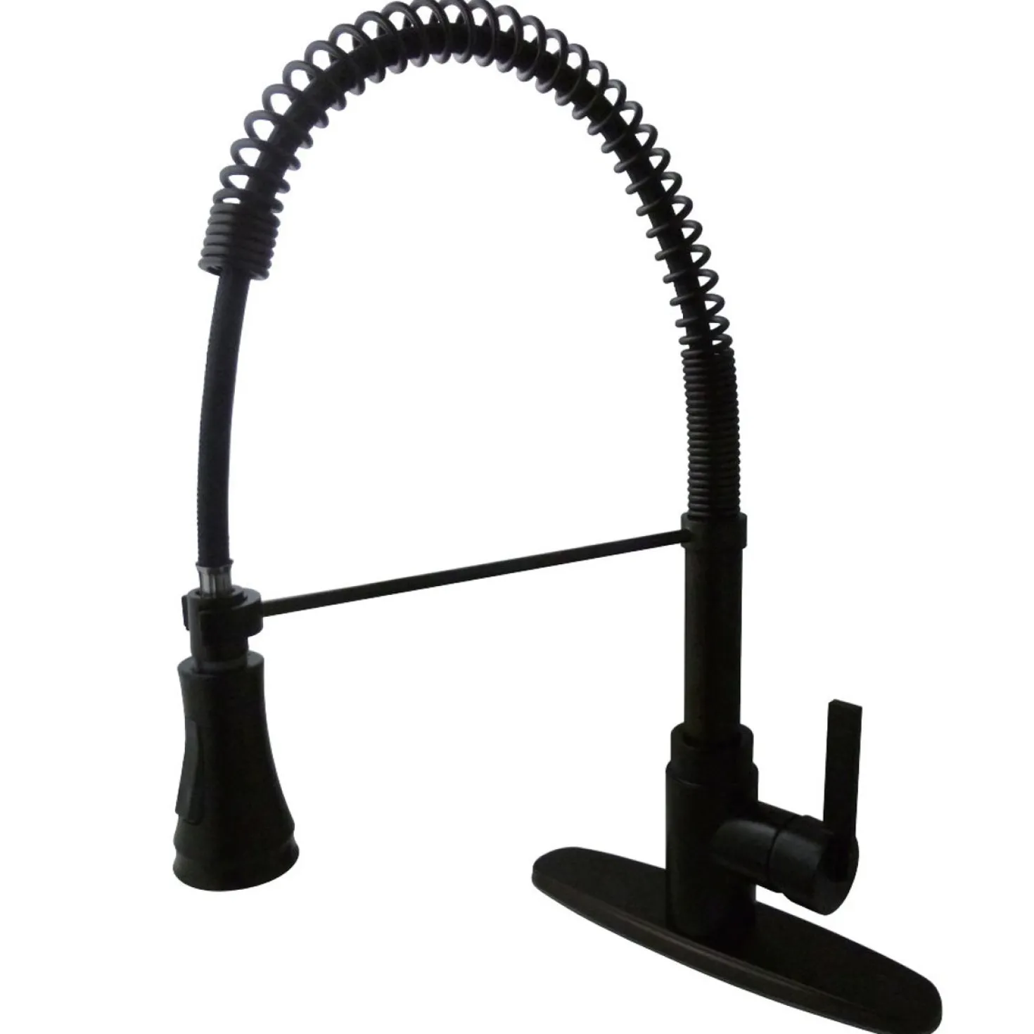 Kingston Brass Continental Gourmetier Single-Handle Pre-Rinse Kitchen Faucet