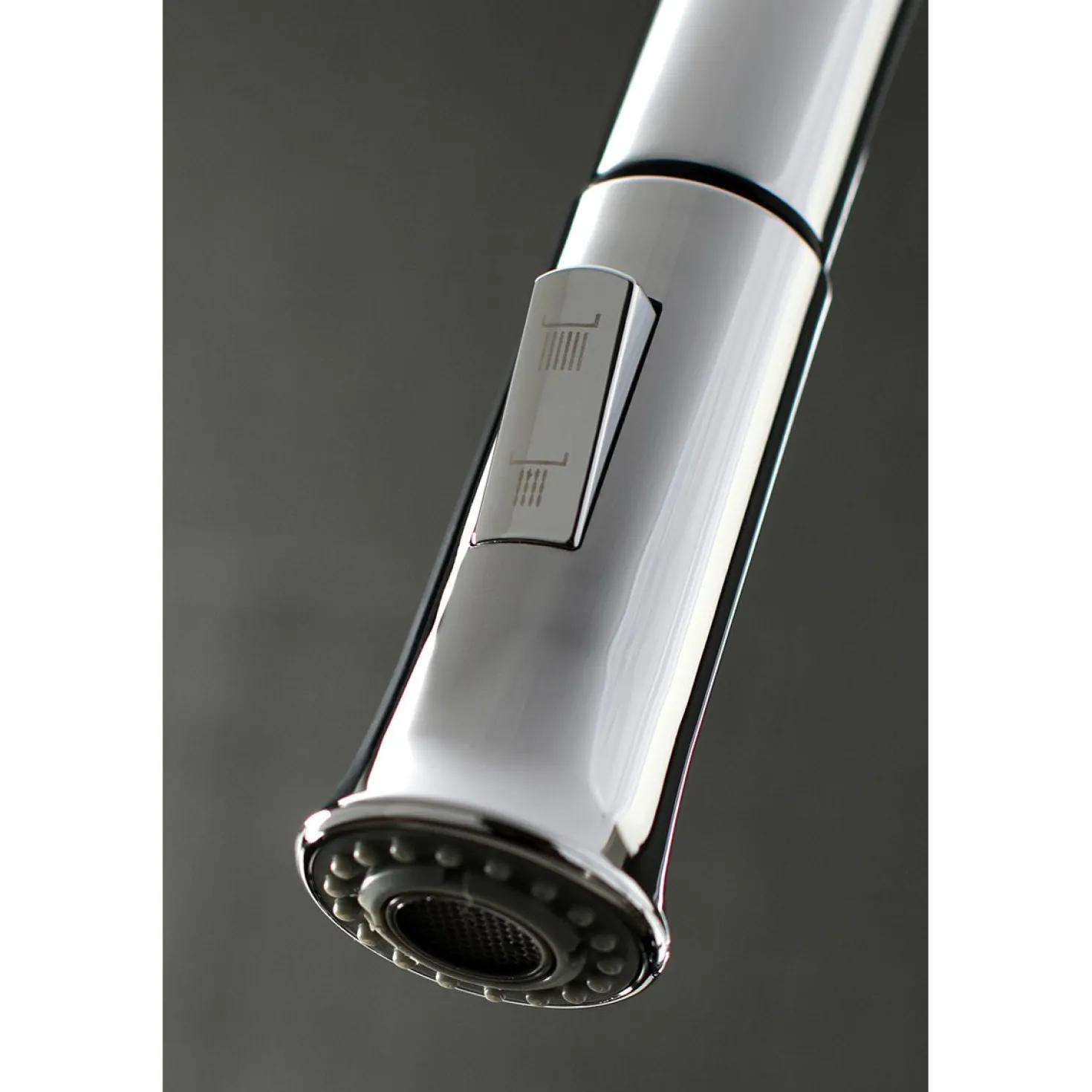 Kingston Brass Continental Gourmetier Single-Handle Pull-Down Kitchen Faucet