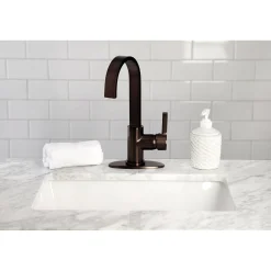 Kingston Brass Continental One-Handle 1-Hole Deck Mounted Bar Faucet