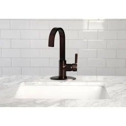 Kingston Brass Continental One-Handle 1-Hole Deck Mounted Bar Faucet