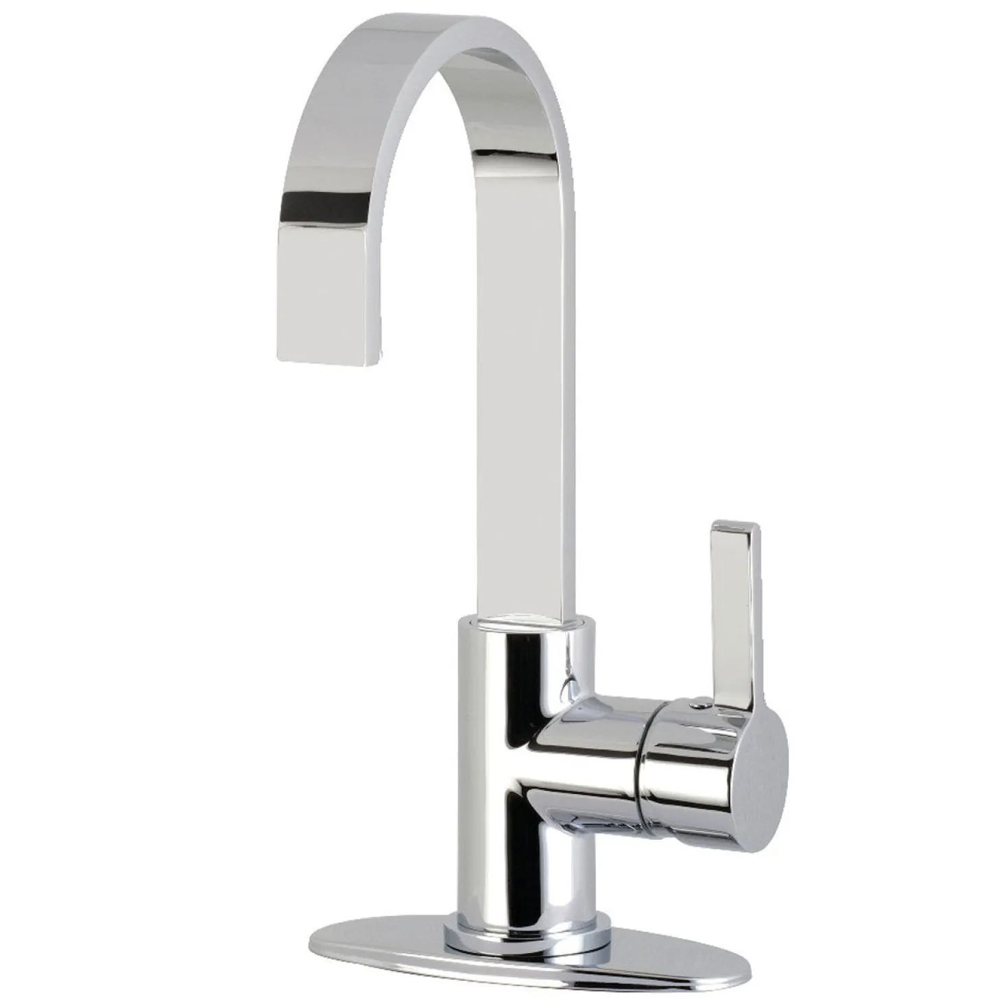 Kingston Brass Continental One-Handle 1-Hole Deck Mounted Bar Faucet
