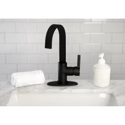 Kingston Brass Continental One-Handle 1-Hole Deck Mounted Bar Faucet