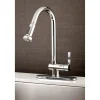 Kingston Brass Continental Pull-Down Kitchen Faucet
